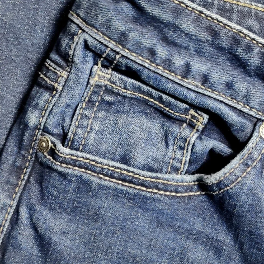 Silver Jeans Co Boyfriend Women’s Blue Denim Jeans W30 L29 Stretch Cotton - Picture 6 of 10